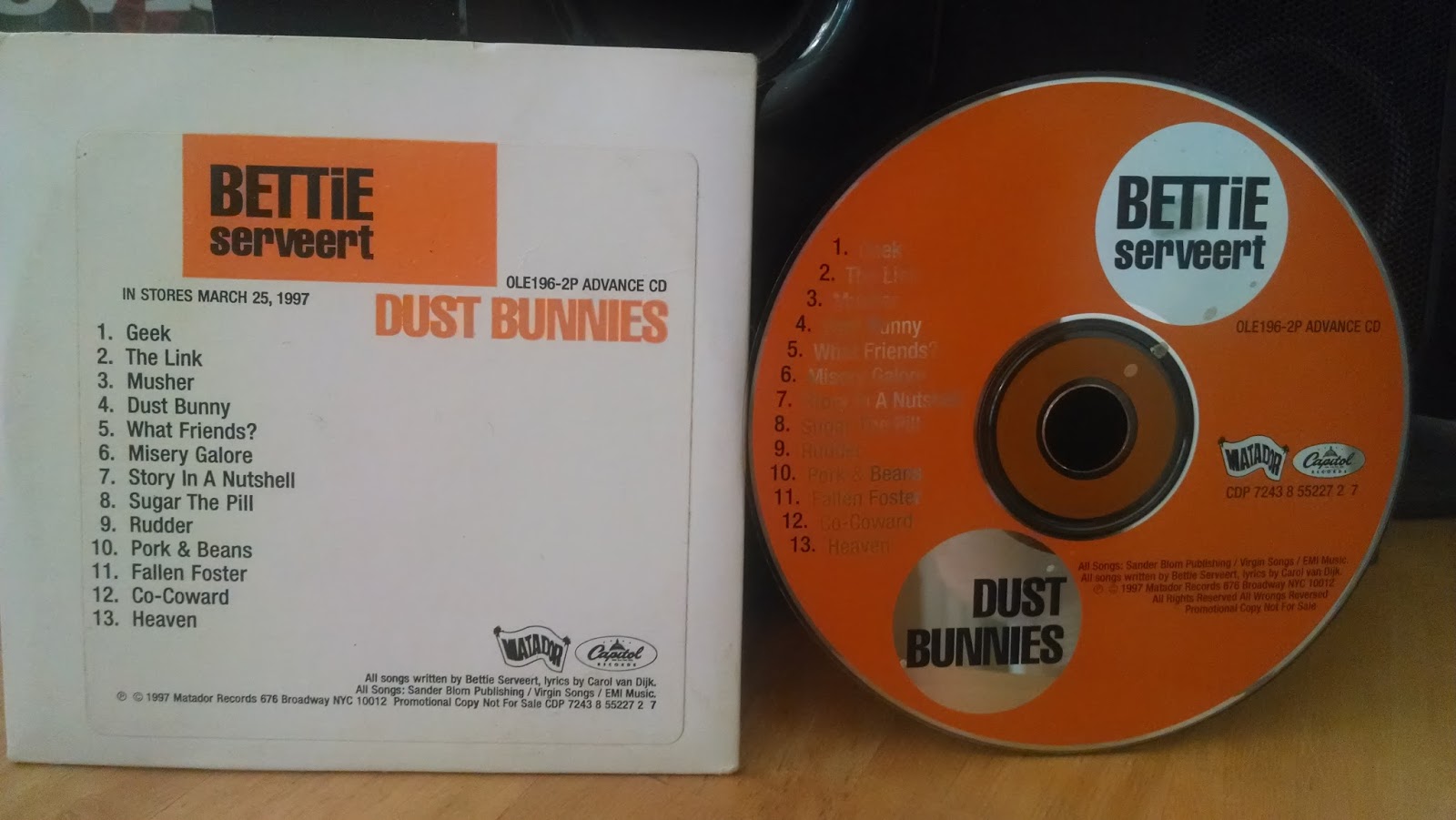 bettie serveert dust bunnies rar download